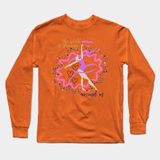 The world spin Long Sleeve T-Shirt